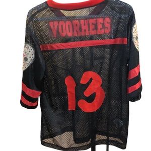 Vintage Jason Halloween hockey jersey shirt Costume Unisex Medium #13